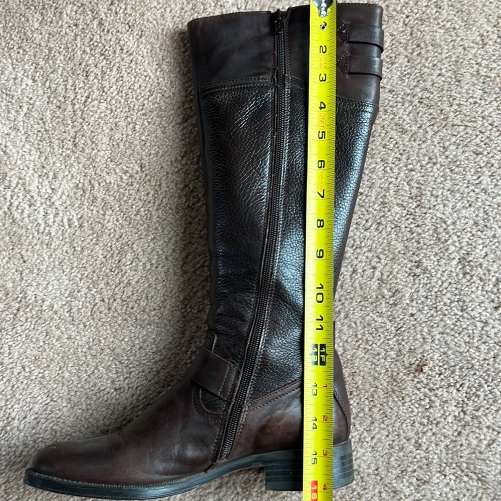 Aldo Brown Textured “Prettner” Riding Boot - Picture 11 of 14